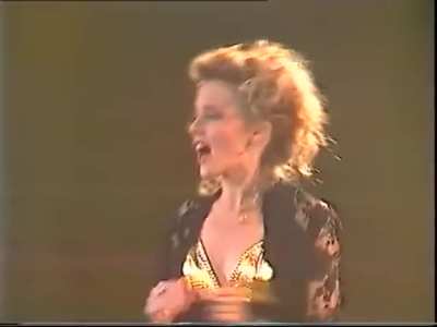 Kylie Minogue doing the "Loco-Motion" on Rockopop in 1989. Today is her 55th birthday.