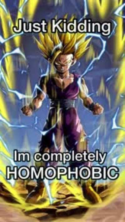 Cooler is cool and all but Gohan has the swagger of a homophobe.