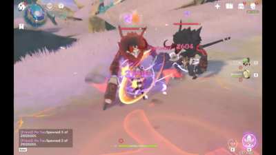 Kuki Shinobu in Private Server | N3-Dash Cancel Showcase