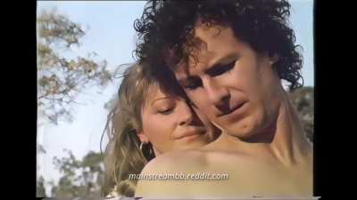 Tina Bursill Squeezes a Naked Man&rsquo;s Balls From Behind in Afraid To Dance (1989)