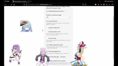 Parody for a Vtuber Reactions Image Board (2009 Version Colorized)