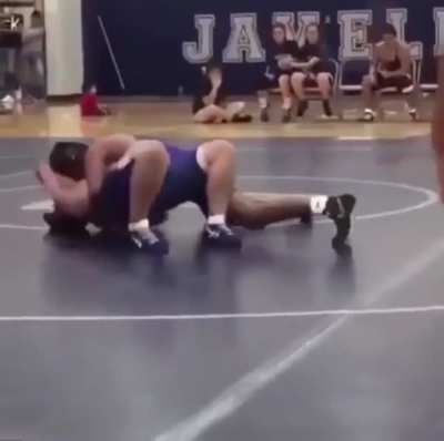 Wrastling match.
