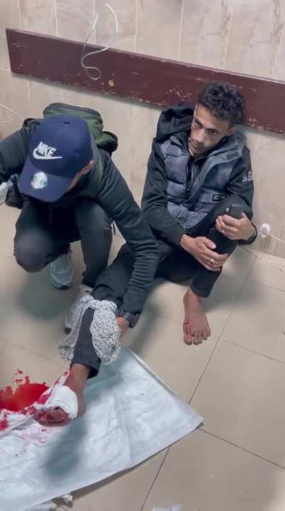 After the """ceasefire""" went into effect, IOF shot people who were traveling from south to north along the """humanitarian corridor.""" This is the standard playbook of the colonial regime: lots of smaller incitements during ceasefire to elicit retaliat