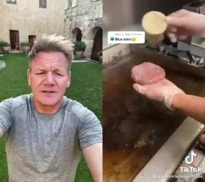 Gordon really doesn&rsquo;t like this burger