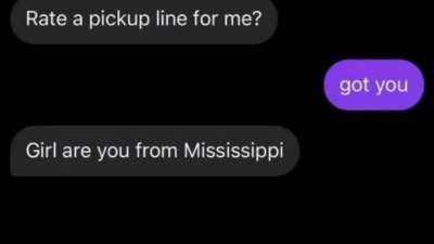 Rate a pickup line