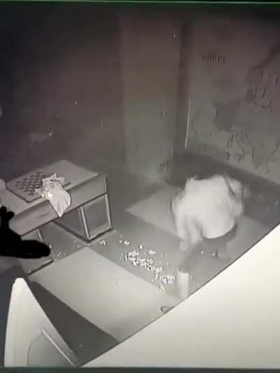 He really out-crazied a masked serial killer