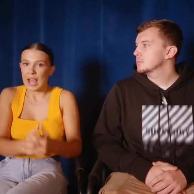 Go behind the scenes with Millie's new short film.