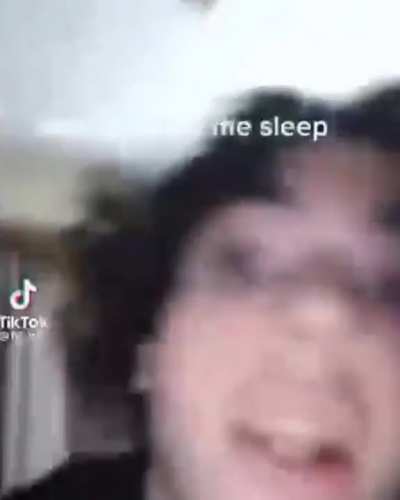 Dude just wants to get some sleep