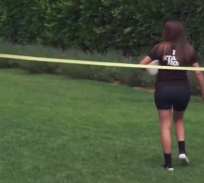 Playing Volleyball in Spandex Shorts
