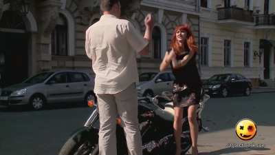 Mounting a motorbike - NR