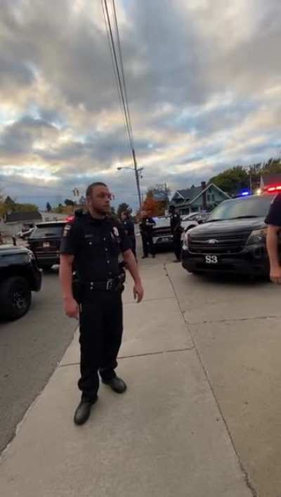 Police officer suspended for excessive force on a minor