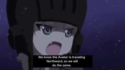 Katyusha as Zuko and Nonna as Iroh. Source: Avatar book 1 chapter 12 &ldquo;The Storm&rdquo;