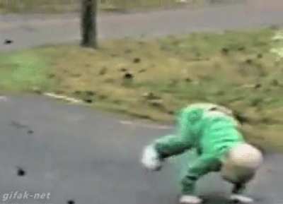 Ha! I don't fall!