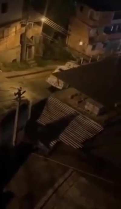 Drug dealers in Brazil put vegetable oil on asphalt to prevent special forces from advancing