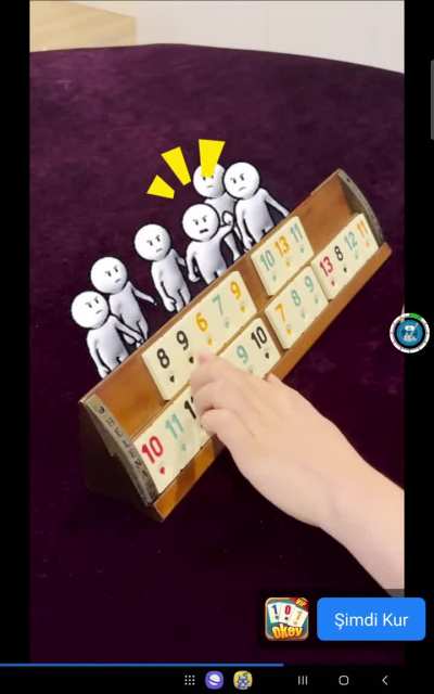 İn the ad the guys swearing to man playing turkish game called "okey" in turkish language