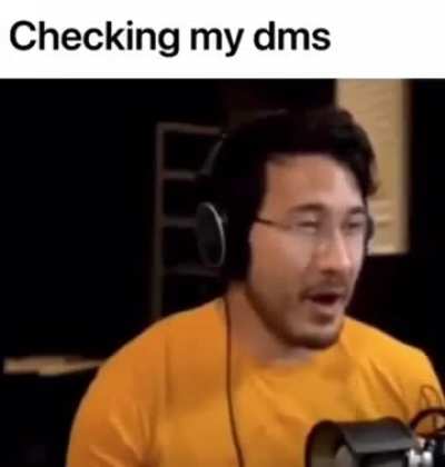 checking my dms