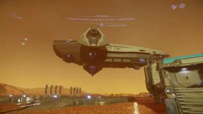 Showing my friend around the verse', loading up some rovers, when suddenly...