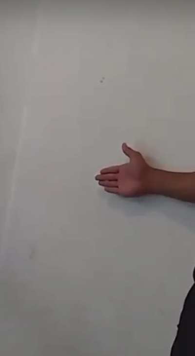 "He's very strong he's gonna punch Samuel's hand and is gonna smash his hand in the wall"