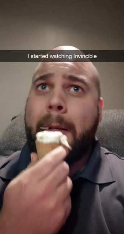 Introducing my friends to Invincible: "When that funny cartoon you're watching takes an unexpected turn."