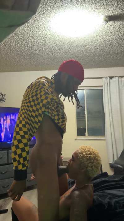 Fucking my face like pussy