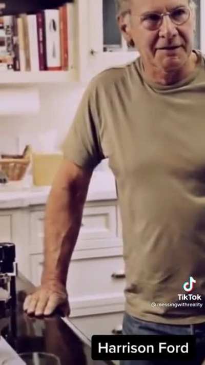 Epic: David Blaine blows Harrison Ford&rsquo;s mind