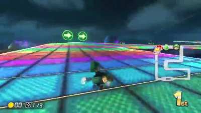[MK8DX] Thankyou, red shell.