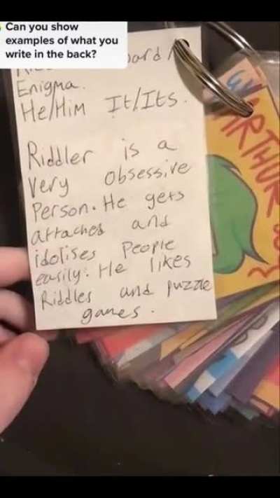 Dang I bet you next they&rsquo;re gonna shuffle the cards to decide who to be for the day.