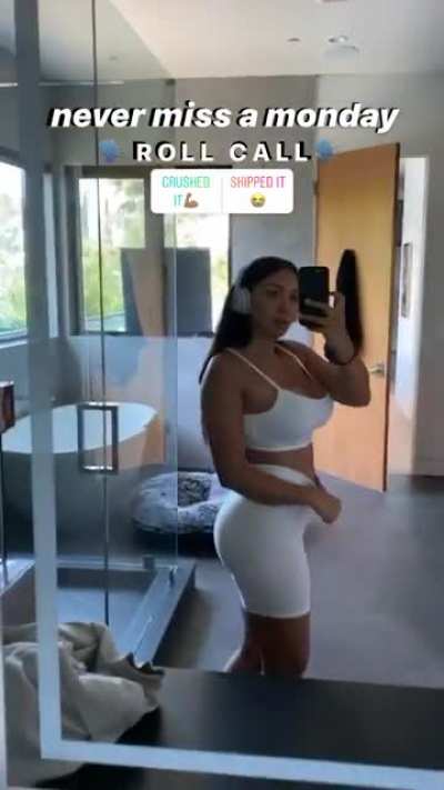 In White