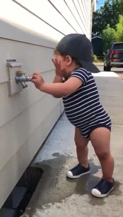 How to drink water