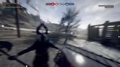 He just witnessed his friends folly.