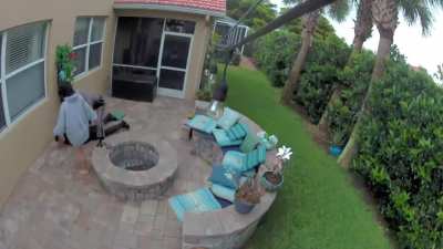 A black teen was on his girlfriend's back porch when a Florida state trooper tased him