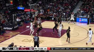 [Highlight] Simmons barely has the ball in his hands before throwing a lob up to Claxton