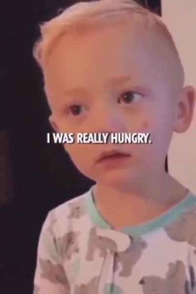 3-year-old's priceless response after mom "ate all his candy"