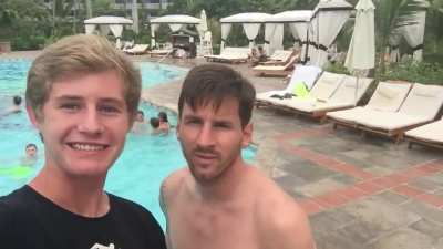 MEETING MESSI!!!!!