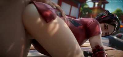Demi doggy style