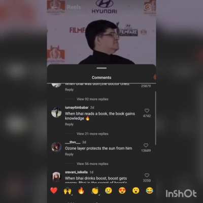 Filmfare conf part 2: bhoi roasting filmfare and comments roasting bhai.