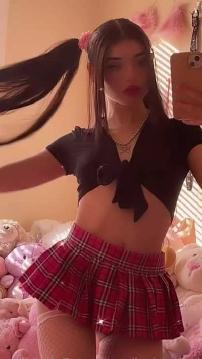 Little TikTok princess turned fuckdoll