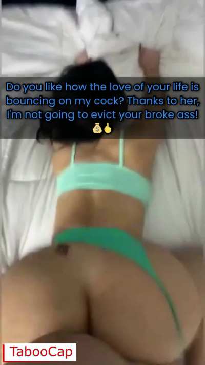 Your Broke Ass Didn&rsquo;t Pay Rent, so Your Landlord Fucked a Baby in Your Wife!