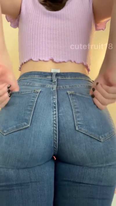 these jeans hug my body just right
