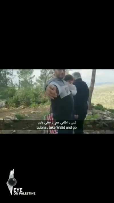 Palestinian family carrying Israeli IDs get shunned and harrassed by Israeli settlers for having a cookout in a public area. Later, IDF comes and tells the family to leave.