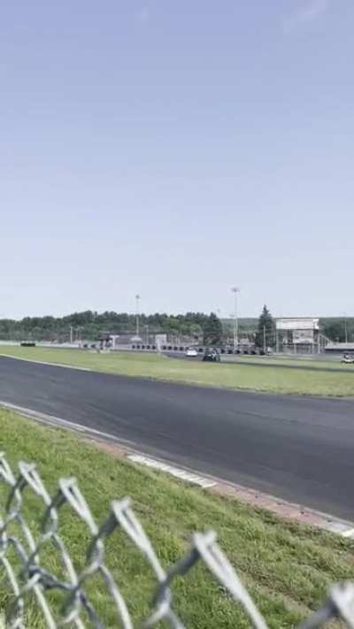 Sedan and Wagon at Drift Event