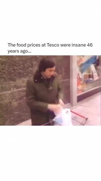 Food prices back in 1977...