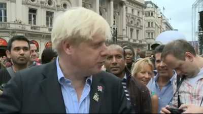 Mayor of London Boris Johnson admits he is a fan of Lady Gaga