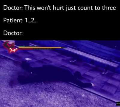 Trust me, I'm a doctor