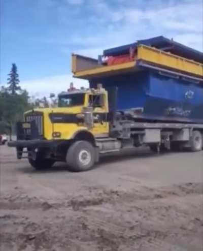 Tad overloaded, but I think she&rsquo;ll make it