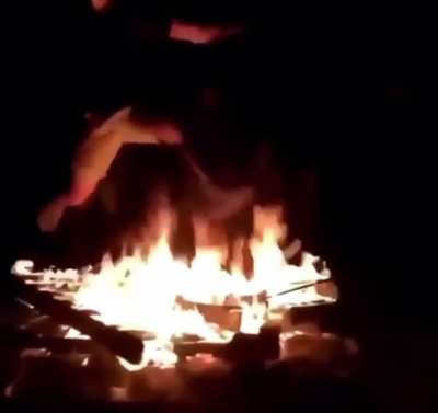 Bonfire ahead 