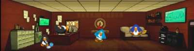 i'm not sure why, but this room gave me the same energies as the rooms from club penguin, so
