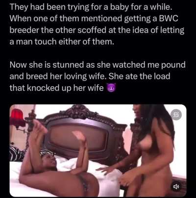 Watch me breed your wife 😈