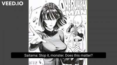 Fubuki x Saitama meet in junior high school, written by ONE (CD Drama Vol.1)