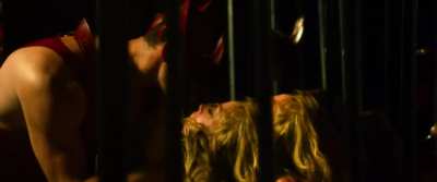 Amber Heard about to receive her well deserved punishment.
